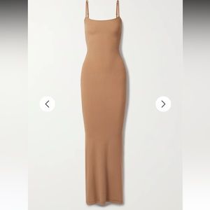 Skims Soft Lounge Long Slip Dress